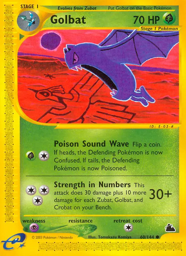 Golbat - Skyridge - 060 - Commune