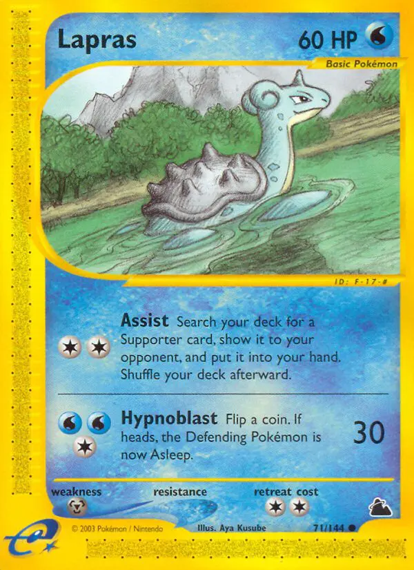 Lapras - Skyridge - 071 - Commune