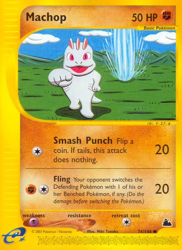 Machop - Skyridge - 074 - Commune
