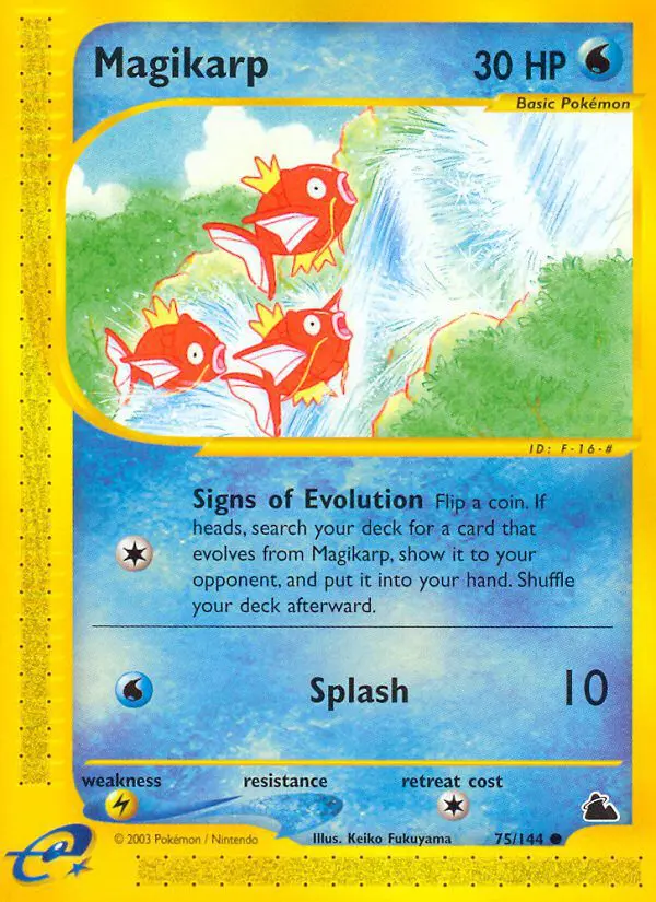 Magikarp - Skyridge - 075 - Commune