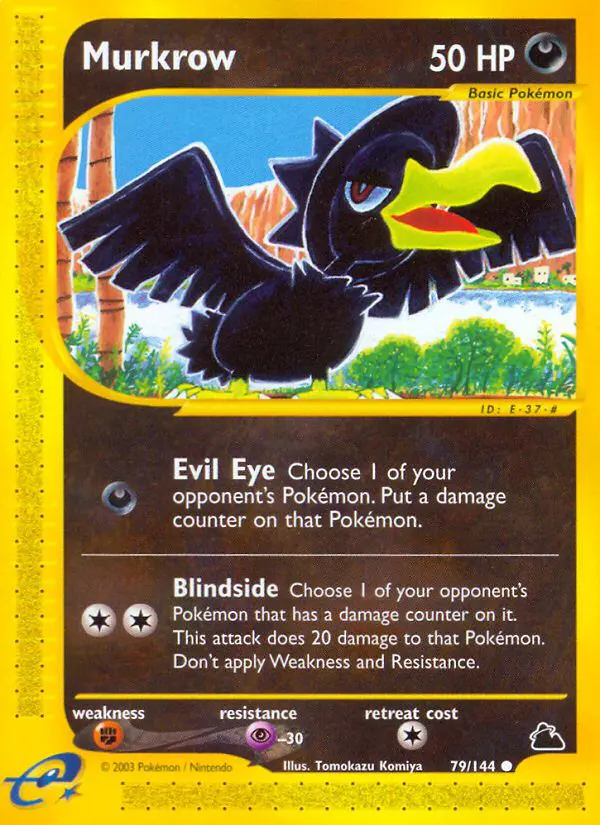 Murkrow - Skyridge - 079 - Commune