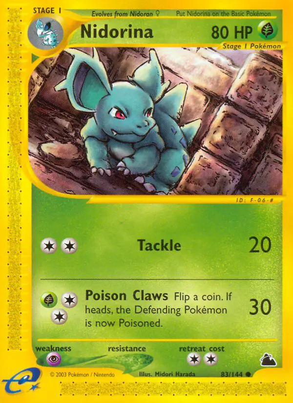 Nidorina - Skyridge - 083 - Commune