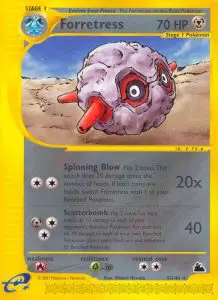Forretress - Skyridge - 009 - Rare