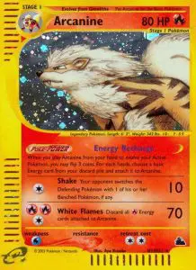 Arcanine - Skyridge - 002 - Holographique rare