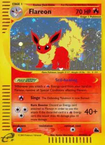 Flareon - Skyridge - 007 - Holographique rare