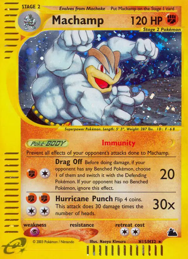 Machamp - Skyridge - 015 - Holographique rare