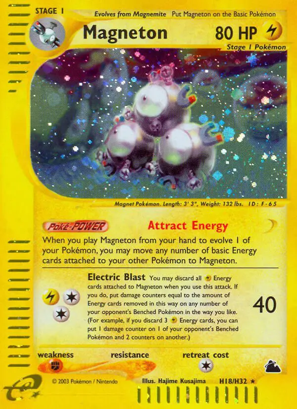 Magneton - Skyridge - 018 - Holographique rare