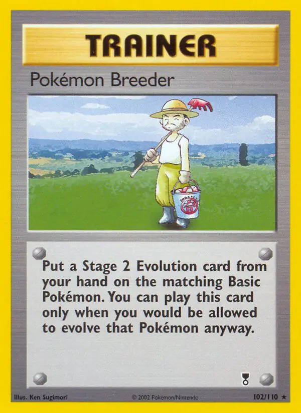 Pokemon Breeder - Legendary Collection - 102 - Rare