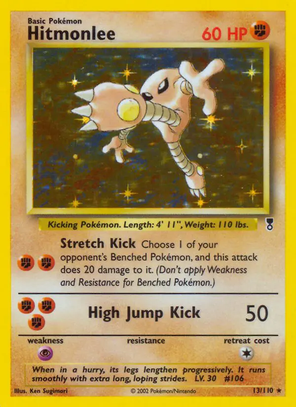Hitmonlee - Legendary Collection - 13 - Holographique rare