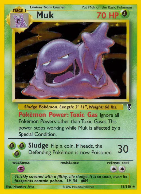 Muk - Legendary Collection - 16 - Holographique rare