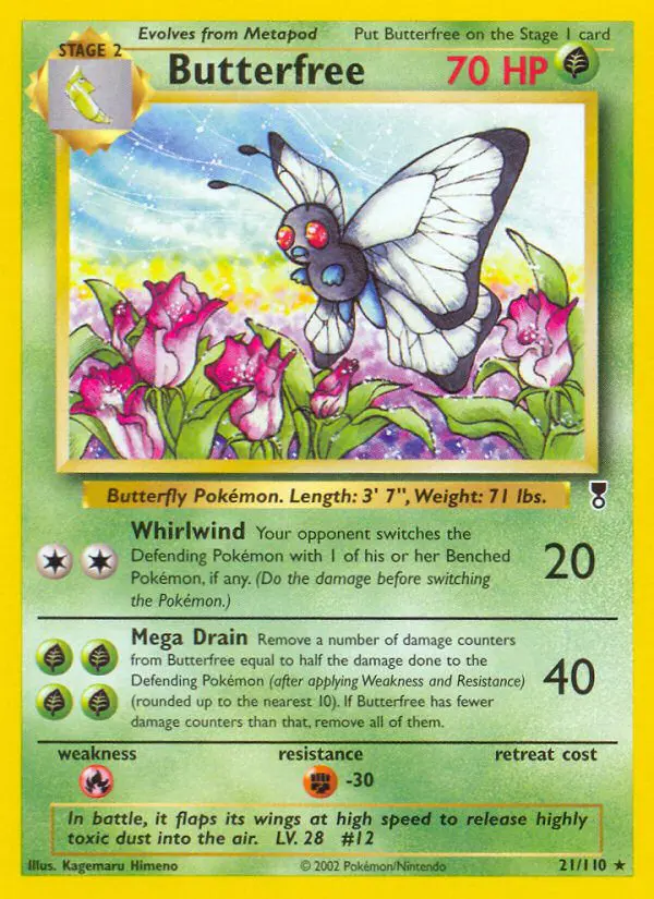 Butterfree - Legendary Collection - 21 - Rare