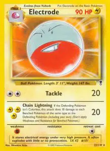 Electrode - Legendary Collection - 22 - Rare
