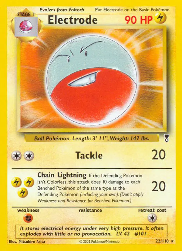 Electrode - Legendary Collection - 22 - Rare
