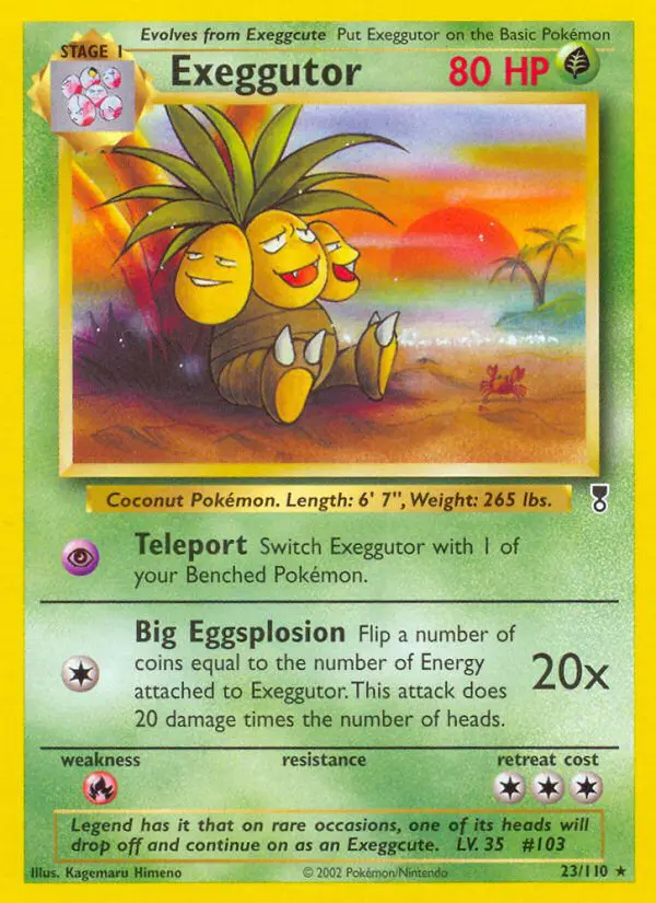 Exeggutor - Legendary Collection - 23 - Rare