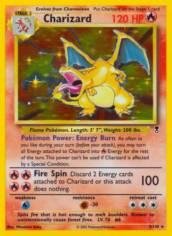 Charizard - Legendary Collection - 3 - Holographique rare
