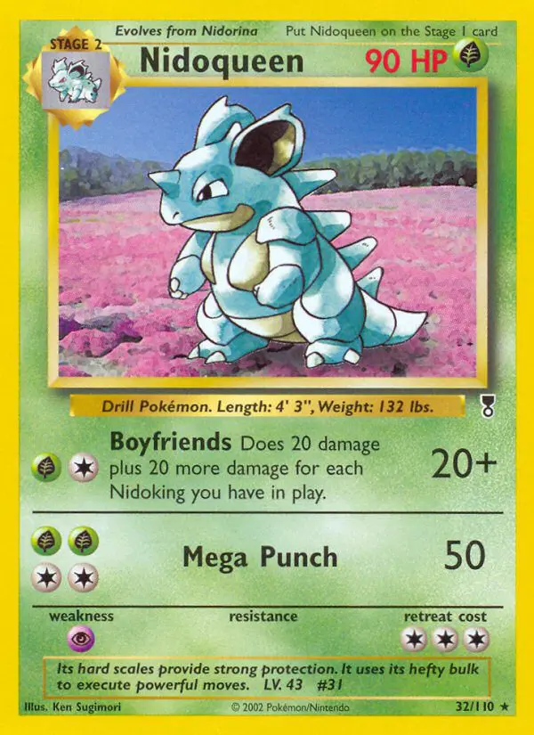 Nidoqueen - Legendary Collection - 32 - Rare