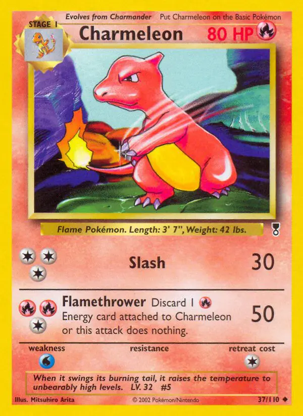 Charmeleon - Legendary Collection - 37 - Peu commune