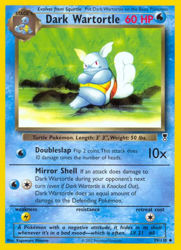 Dark Wartortle - Legendary Collection - 39 - Peu commune