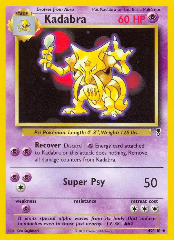Kadabra - Legendary Collection - 49 - Peu commune