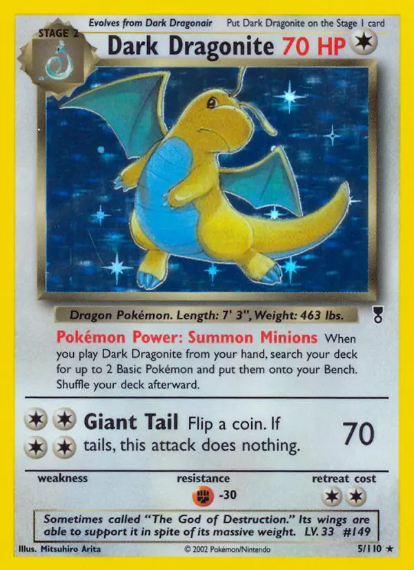 Dark Dragonite - Legendary Collection - 5 - Holographique rare
