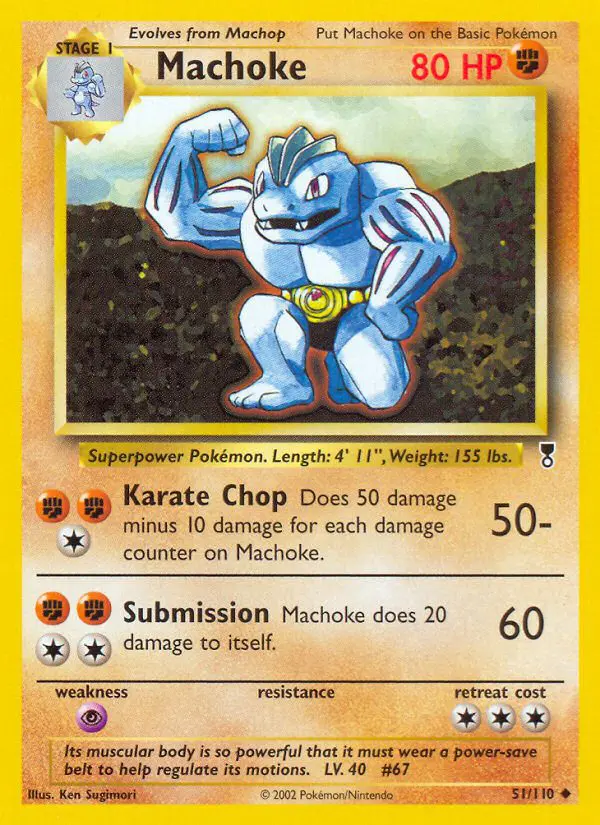 Machoke - Legendary Collection - 51 - Peu commune