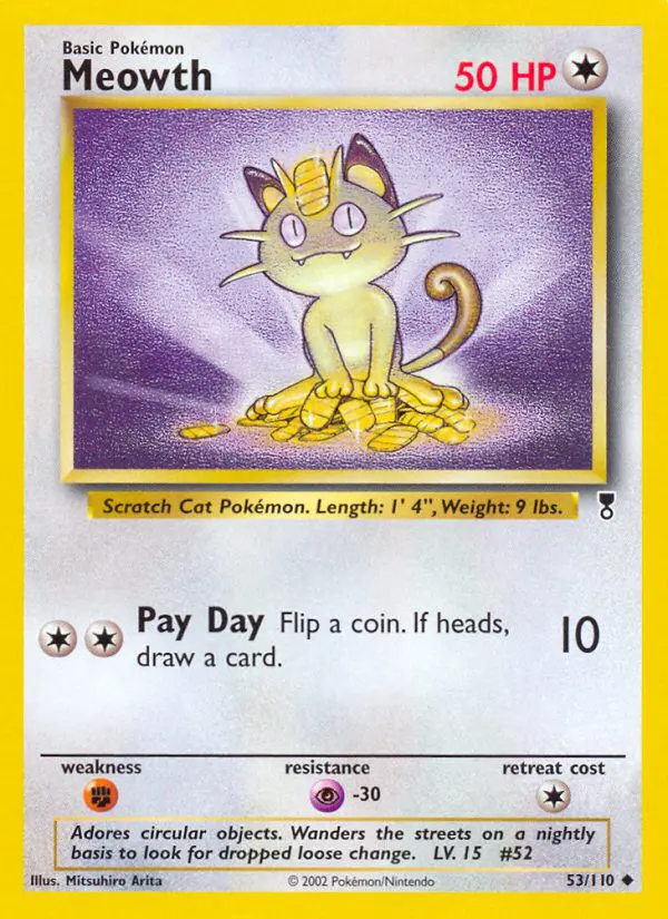 Meowth - Legendary Collection - 53 - Peu commune