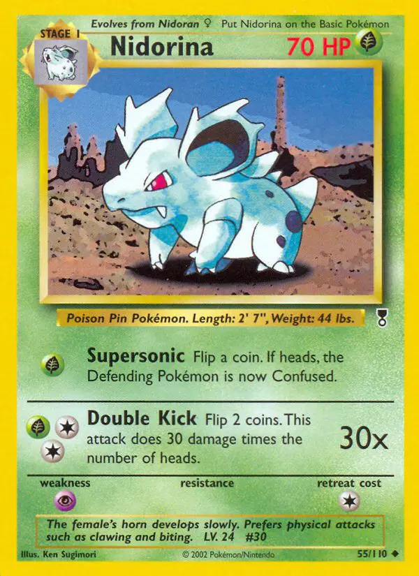 Nidorina - Legendary Collection - 55 - Peu commune