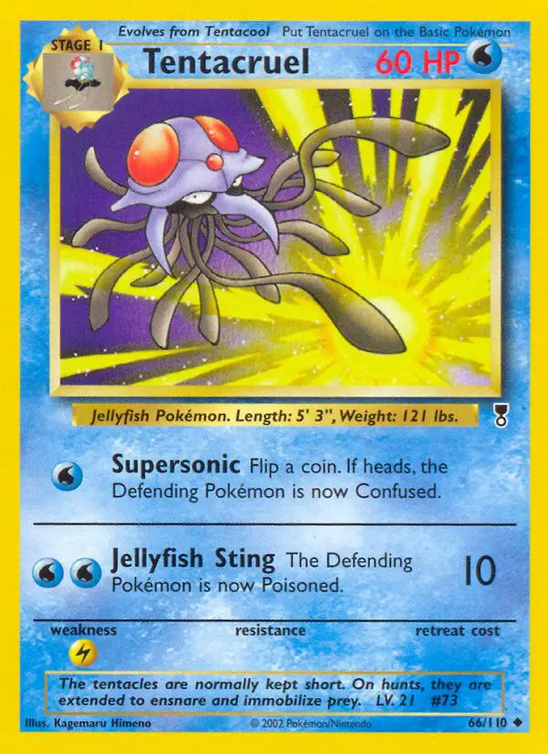Tentacruel - Legendary Collection - 66 - Peu commune