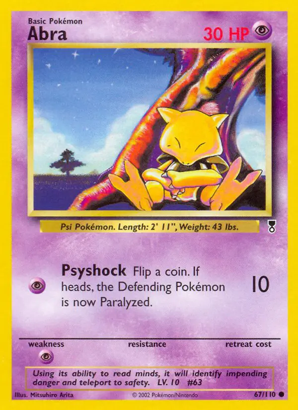 Abra - Legendary Collection - 67 - Commune