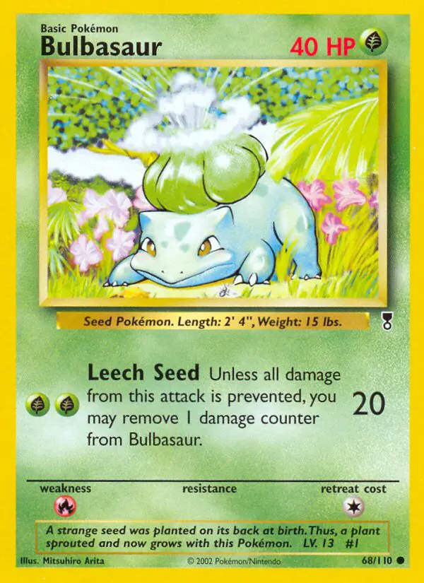 Bulbasaur - Legendary Collection - 68 - Commune
