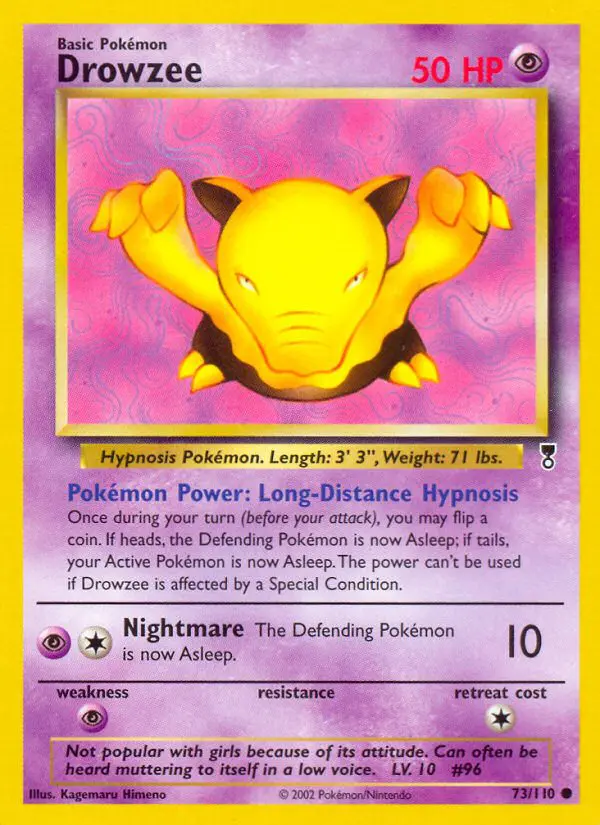 Drowzee - Legendary Collection - 73 - Commune