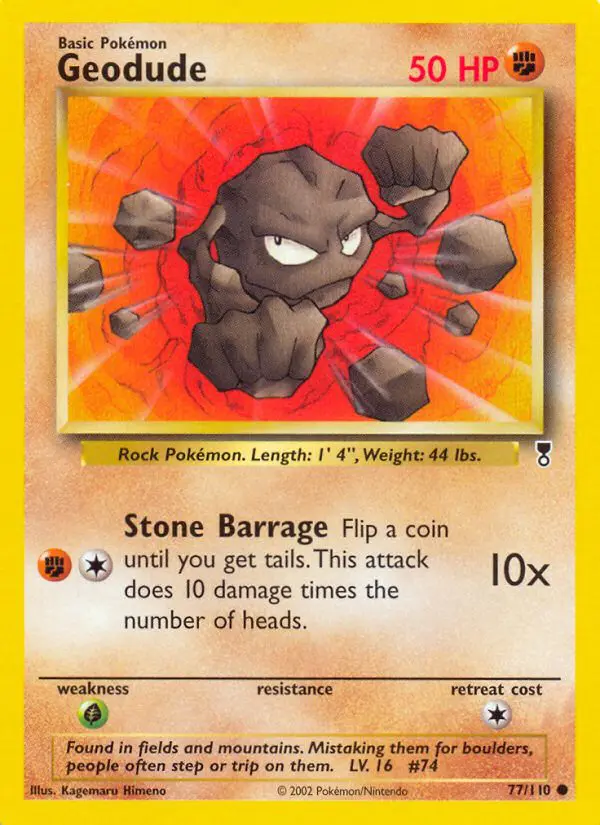 Geodude - Legendary Collection - 77 - Commune