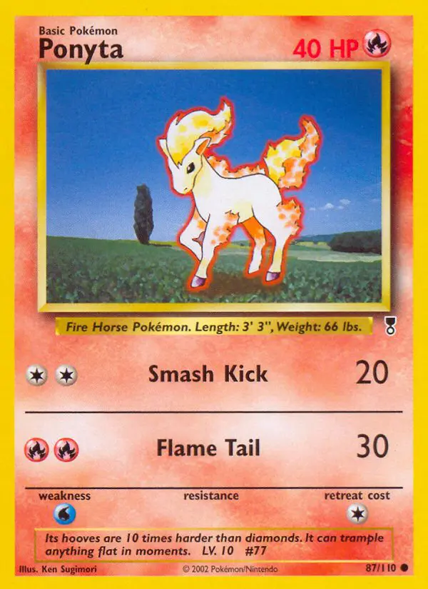 Ponyta - Legendary Collection - 87 - Commune