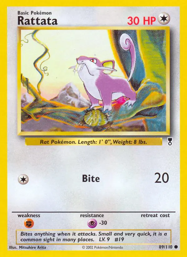 Rattata - Legendary Collection - 89 - Commune