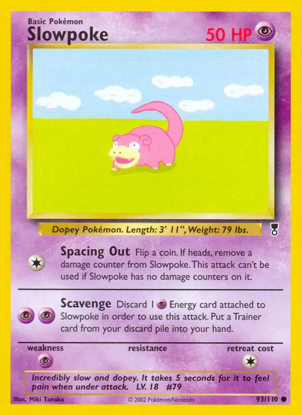 Slowpoke - Legendary Collection - 93 - Commune