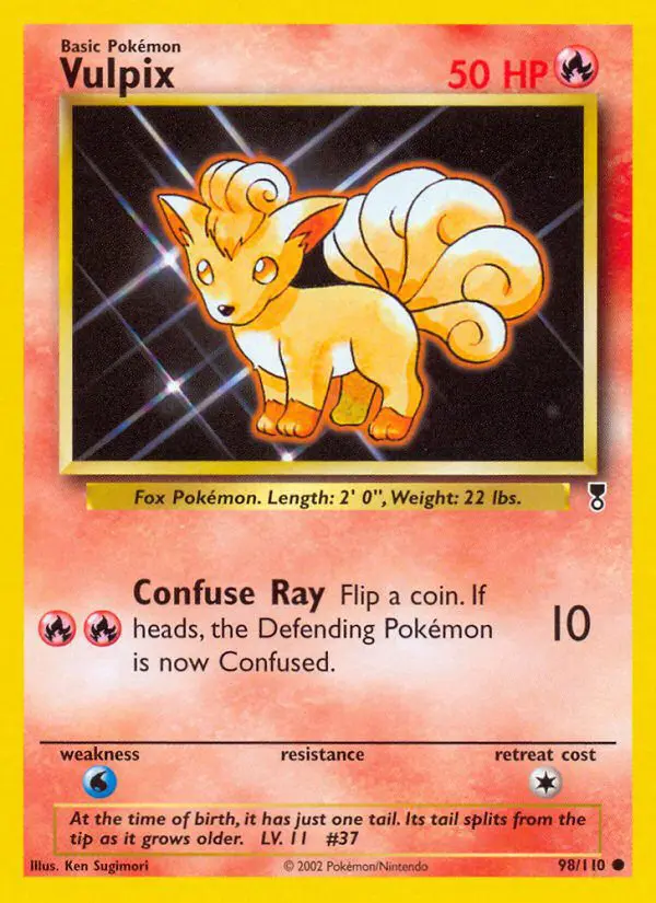 Vulpix - Legendary Collection - 98 - Commune