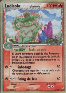 Carte Pokémon Ludicolo δ 6/100 - EX Gardiens de Cristal