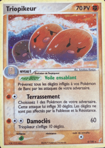Carte Pokémon Triopikeur 5/100 - EX Gardiens de Cristal