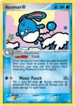 Azumarill - Ex Rocket Returns - 001 - Rare Holo