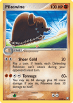 Piloswine - Ex Rocket Returns - 013 - Rare Holo