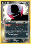 Dark Electrode - Ex Rocket Returns - 004 - Rare Holo