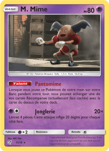 M. Mime - Détective Pikachu - 011 - Rare