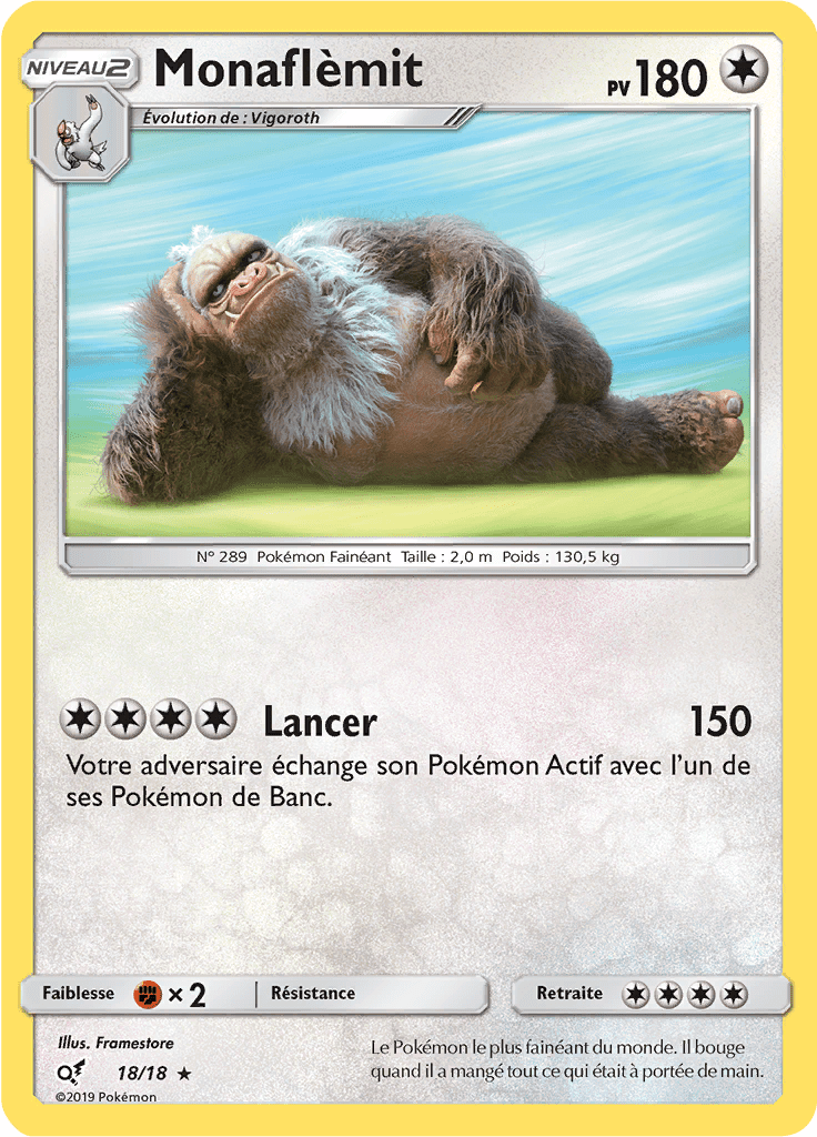 Monaflèmit - Détective Pikachu - 018 - Rare