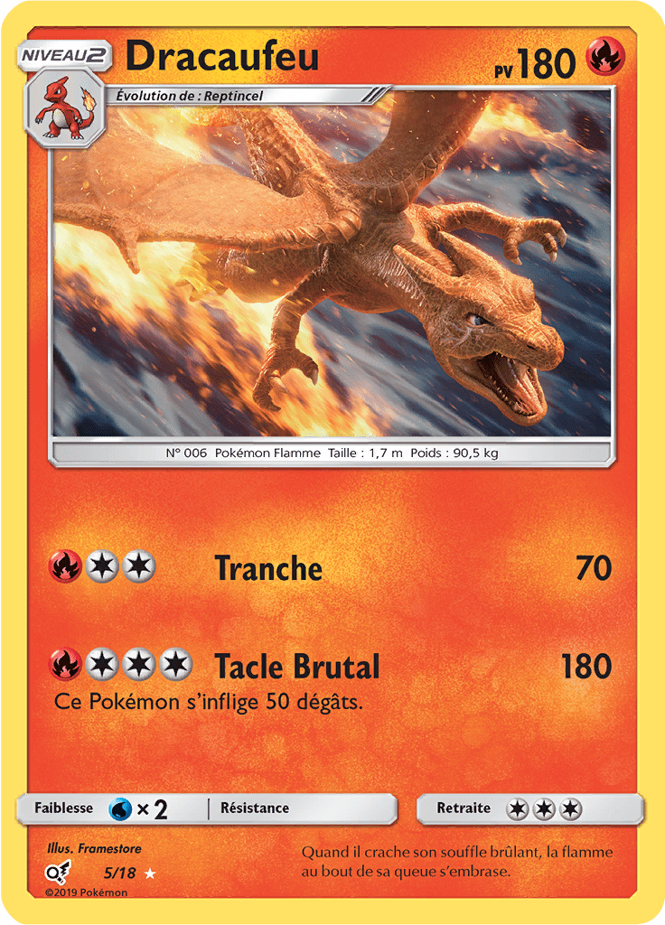 Dracaufeu - Détective Pikachu - 005 - Ultra rare