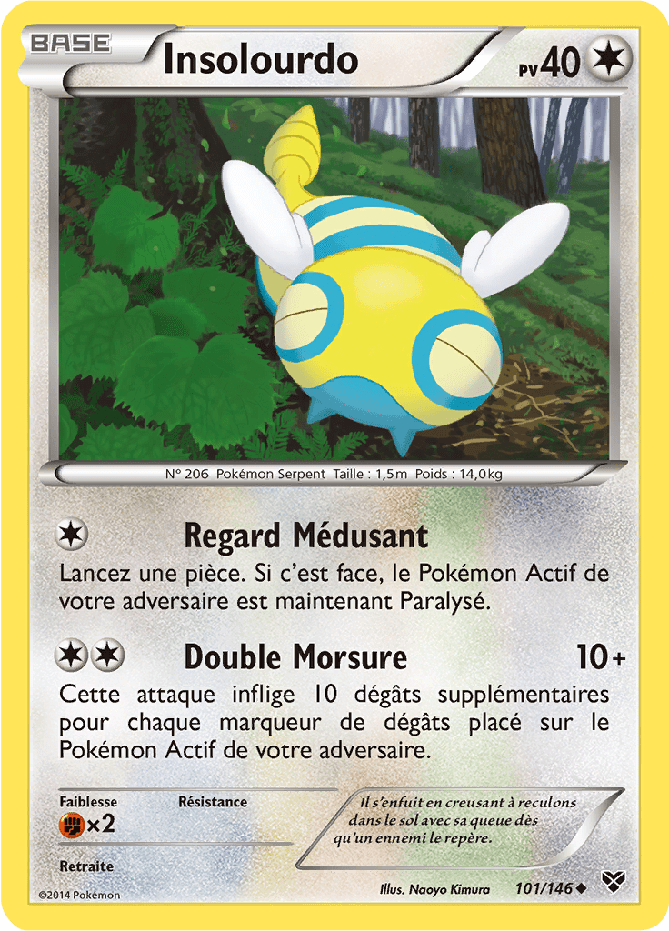 Insolourdo - XY - 101 - Peu commune