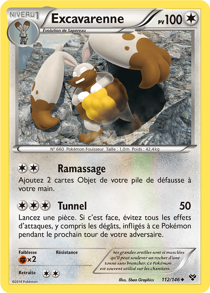 Excavarenne - XY - 112 - Peu commune