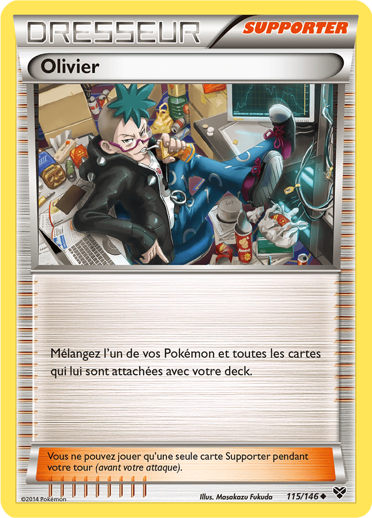 Olivier - XY - 115 - Peu commune
