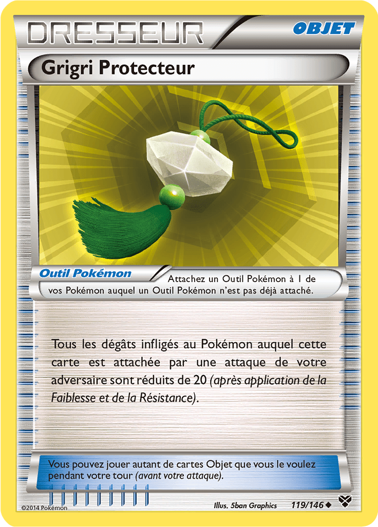 Grigri Protecteur - XY - 119 - Peu commune