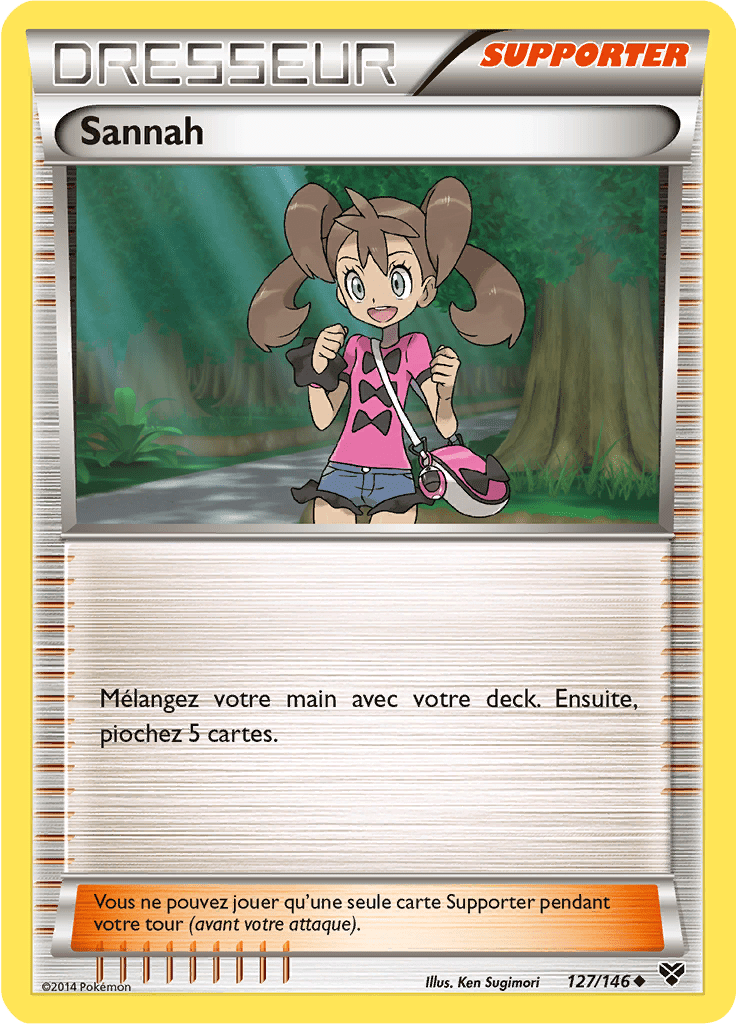 Sannah - XY - 127 - Peu commune