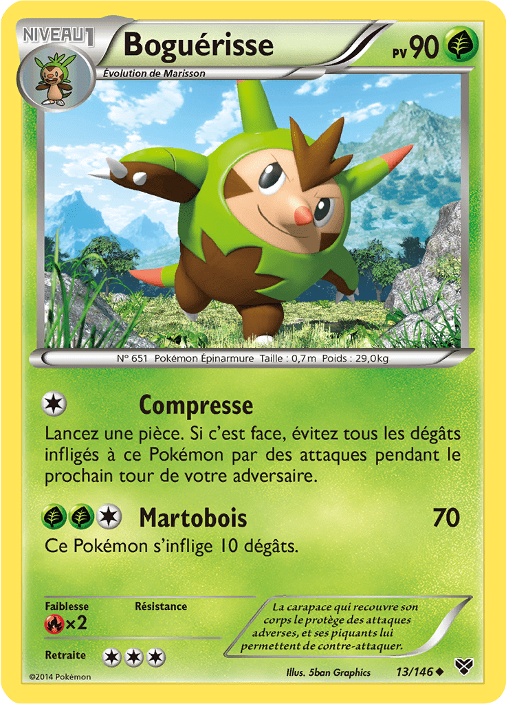 Boguérisse - XY - 013 - Peu commune